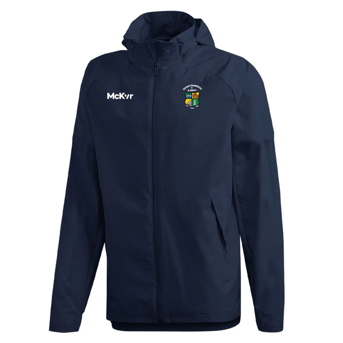 Mc Keever Naomh Fionnbarra & St Anne's GFG Core 22 Rain Jacket - Youth - Navy