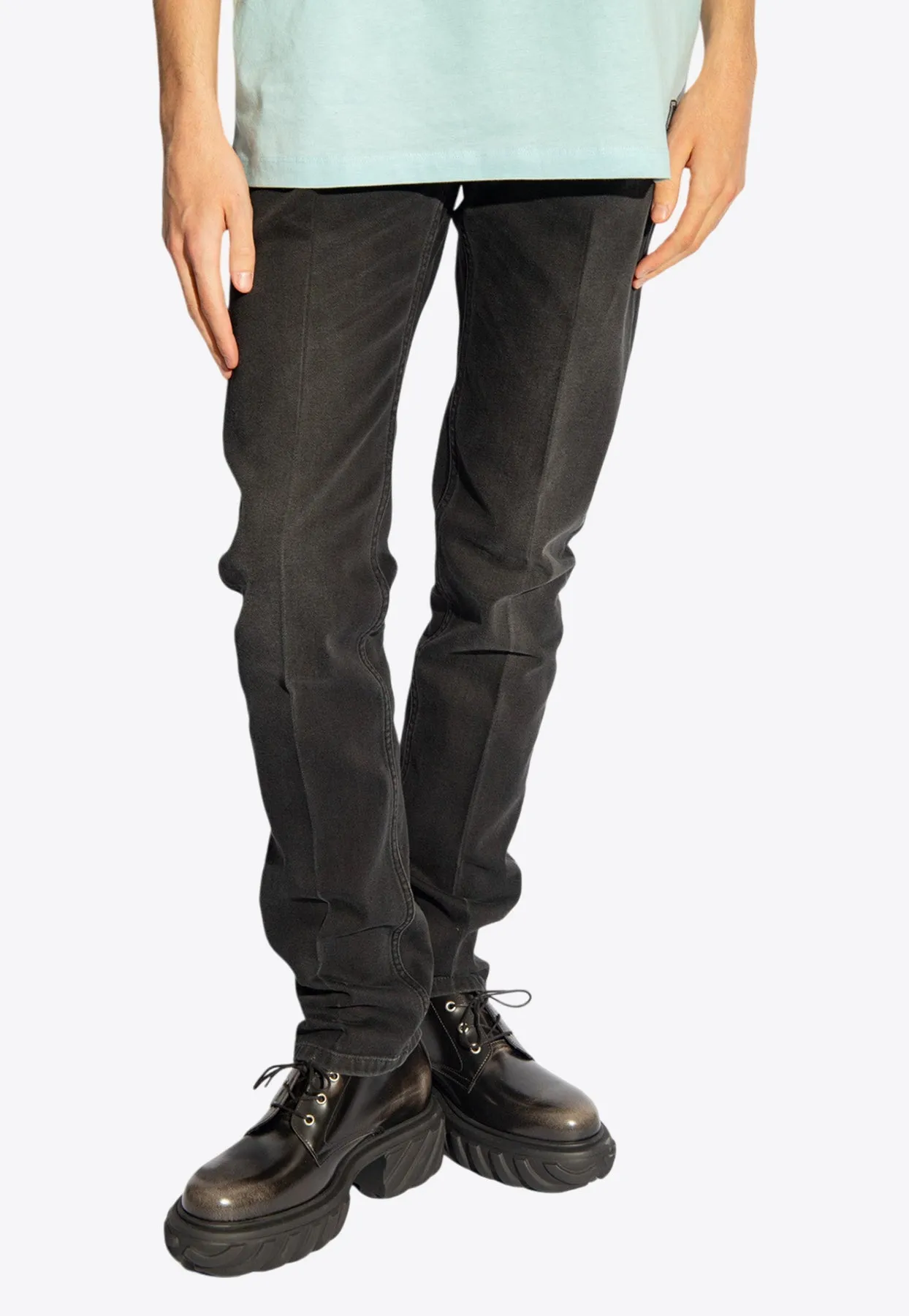 Medusa Emblem Slim Jeans