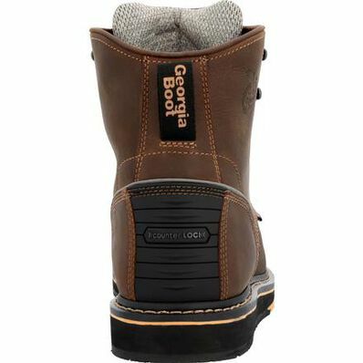 Men's AMP LT Power Wedge Composite Toe Work Boot in Brown