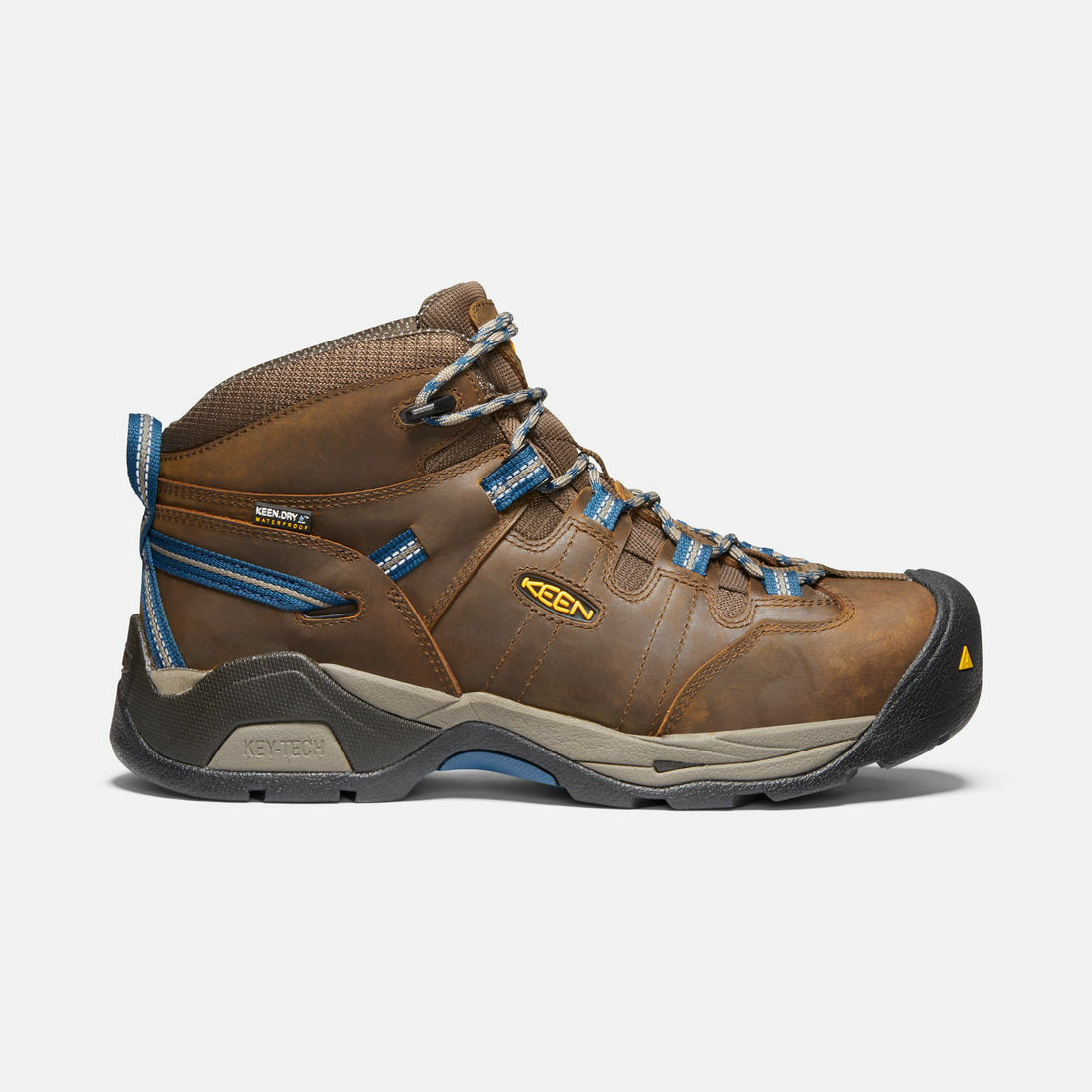 Men's Detroit XT Gray Waterproof Safety Toe Work Boot 