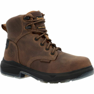 Men's Fixpoint Ultra Composite Toe Waterproof Work Boot in Brown