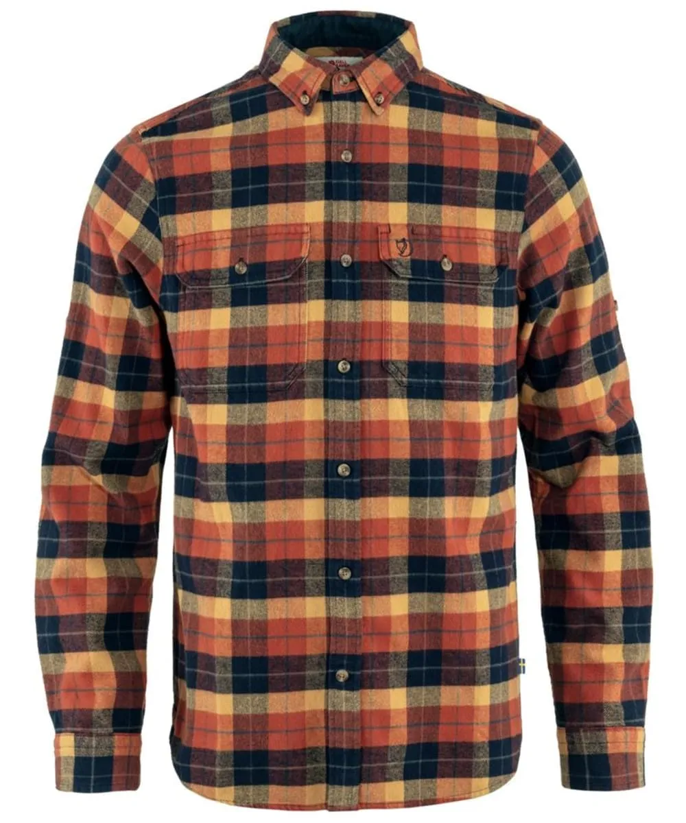 Men's Fjallraven Singi Heavy Flannel Long Sleeve Shirt