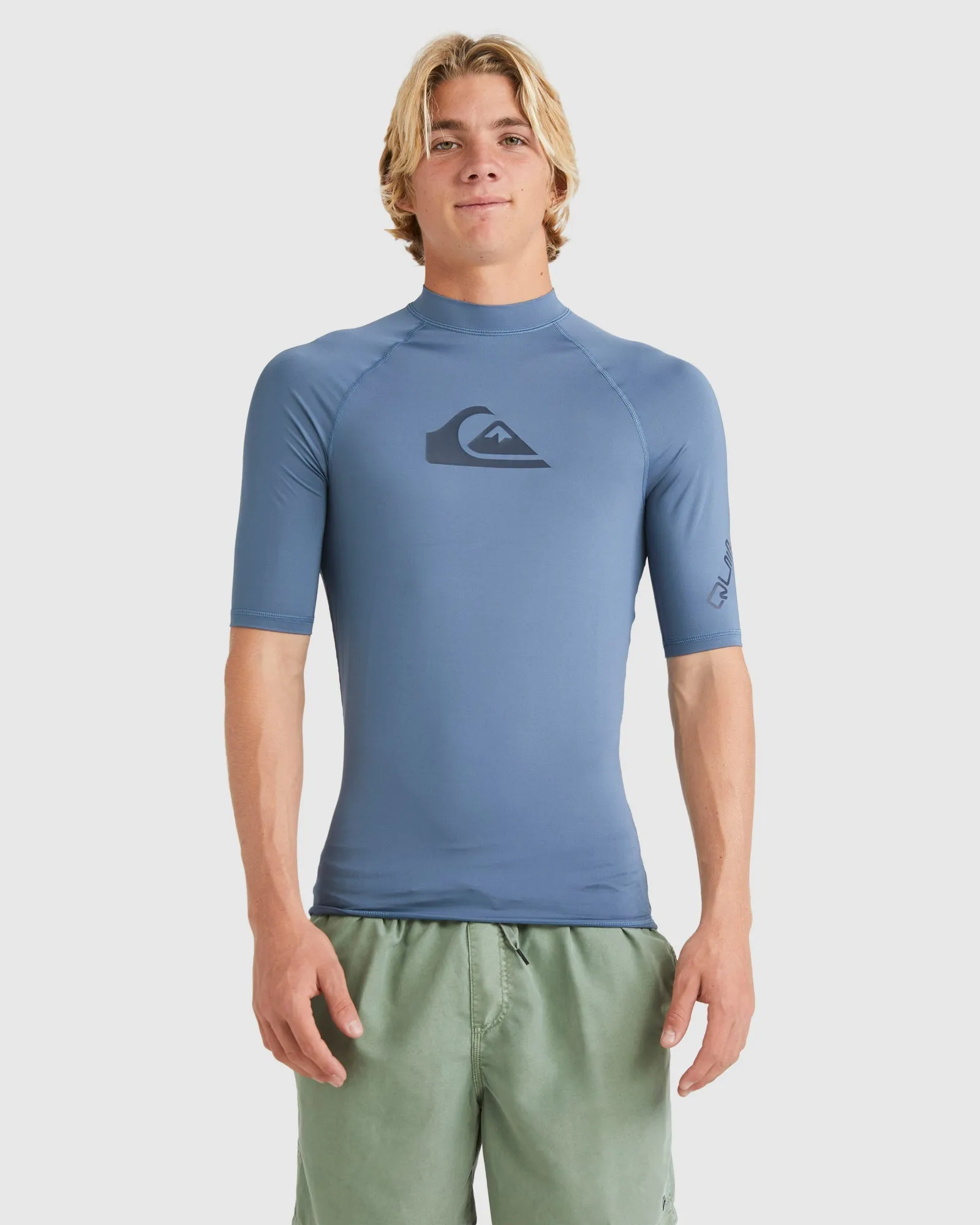 MENS ALL TIME SHORT SLEEVE UPF 50 RASH VEST