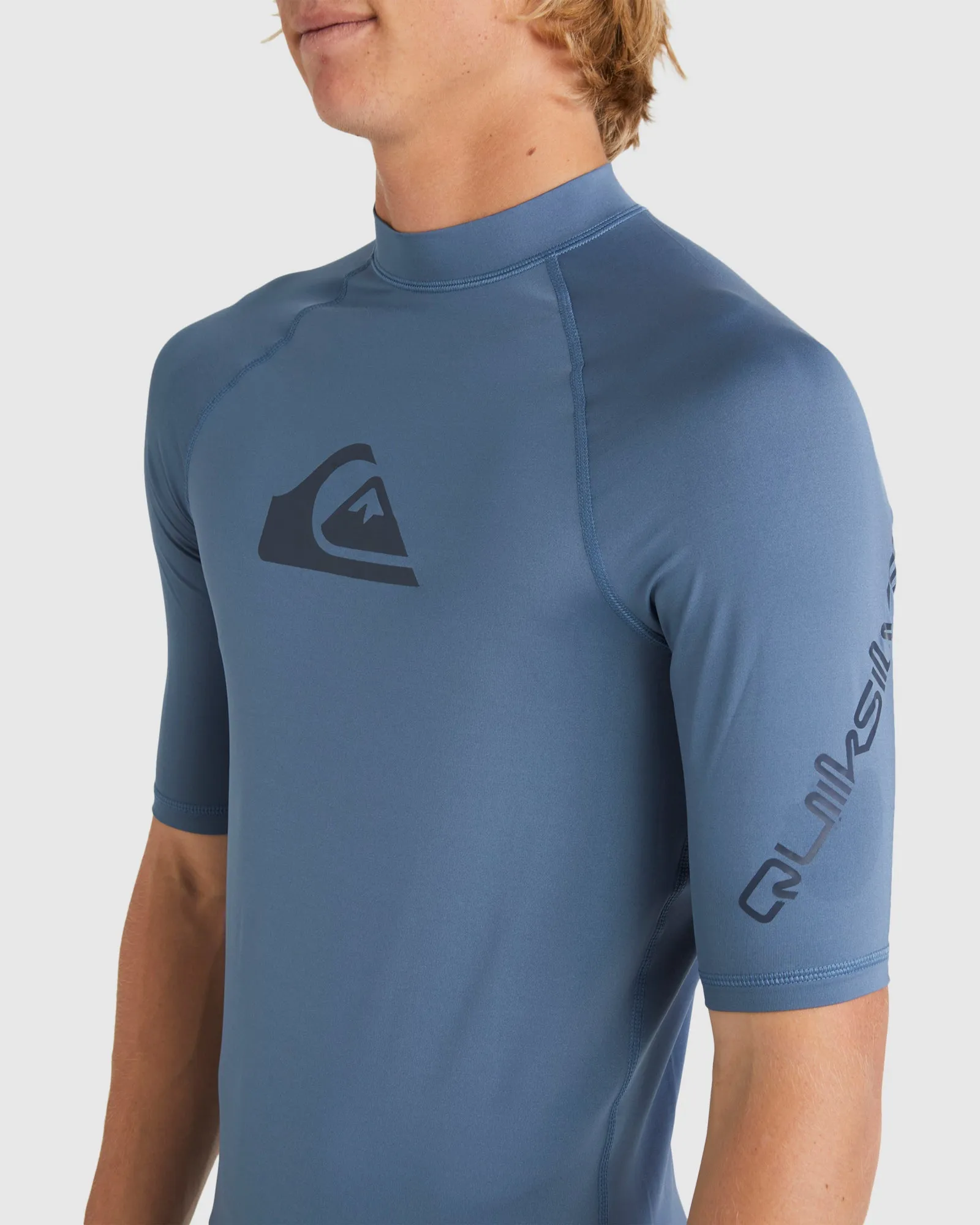 MENS ALL TIME SHORT SLEEVE UPF 50 RASH VEST