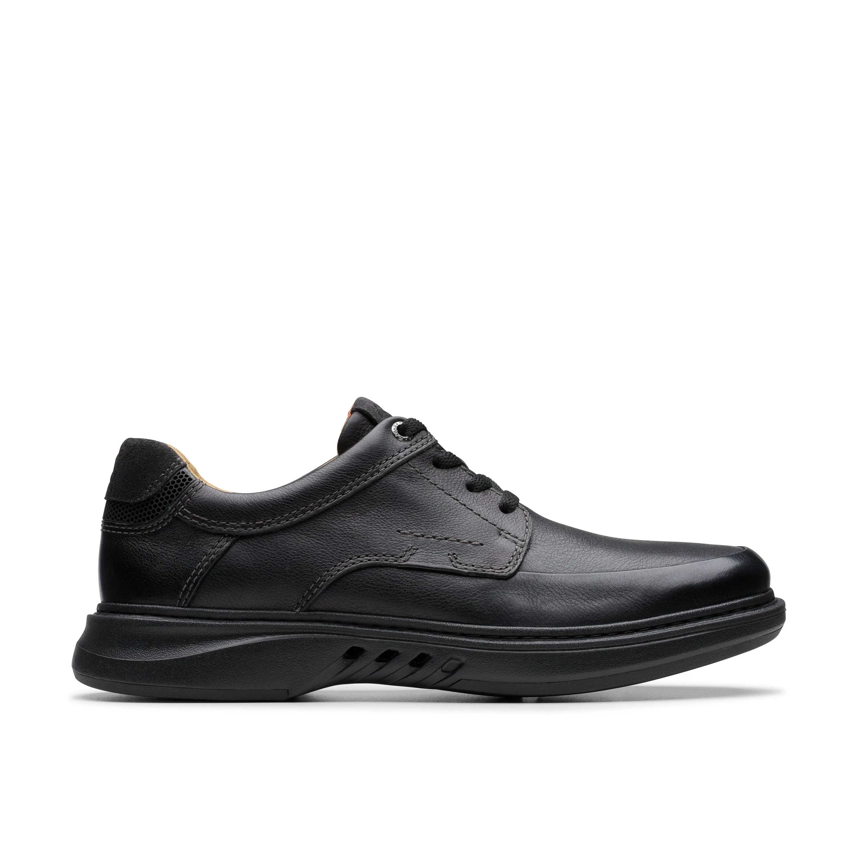 Men's Clarks Un Briley Lace Color: Black