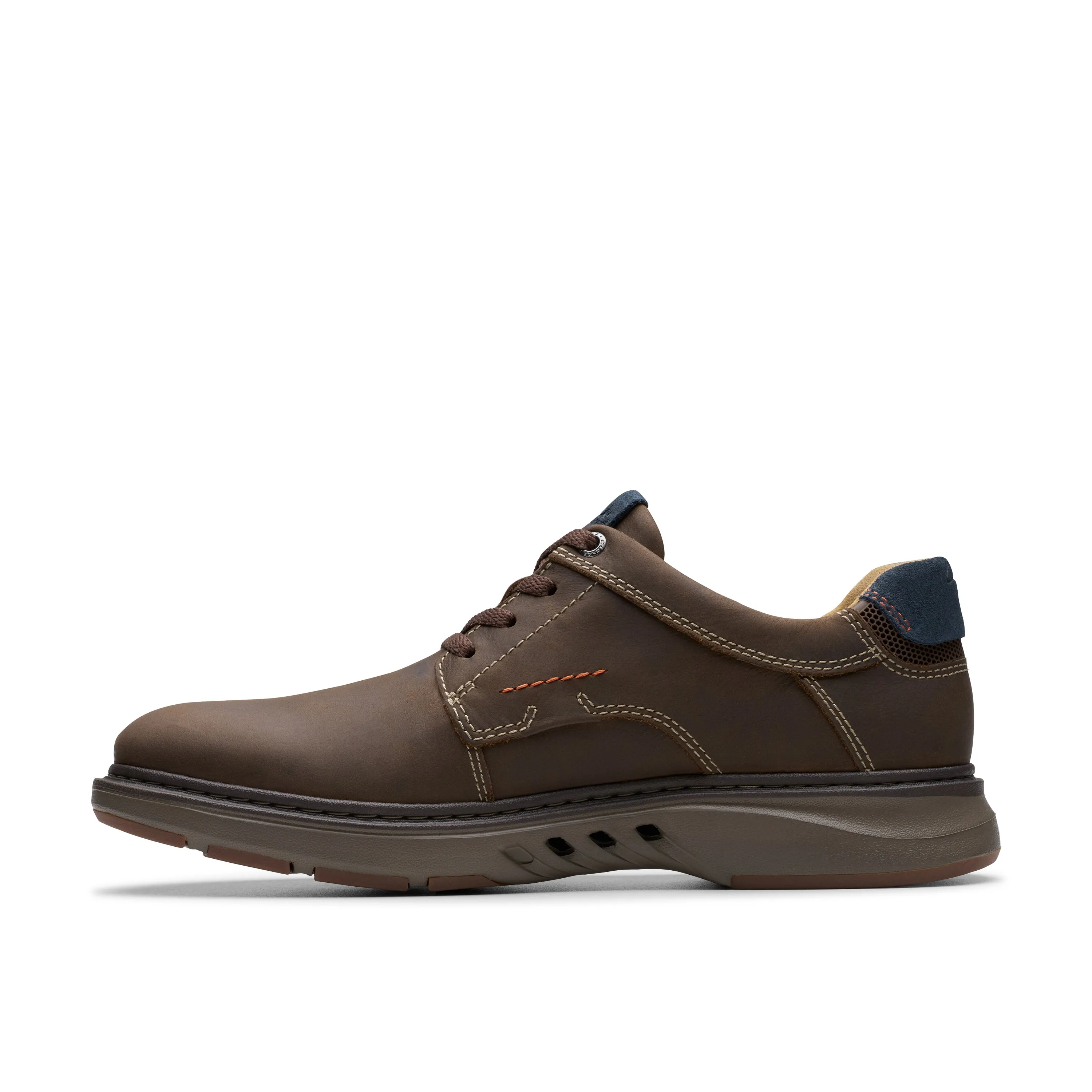 Men's Clarks Un Briley Pace Color: Brown Nubuck