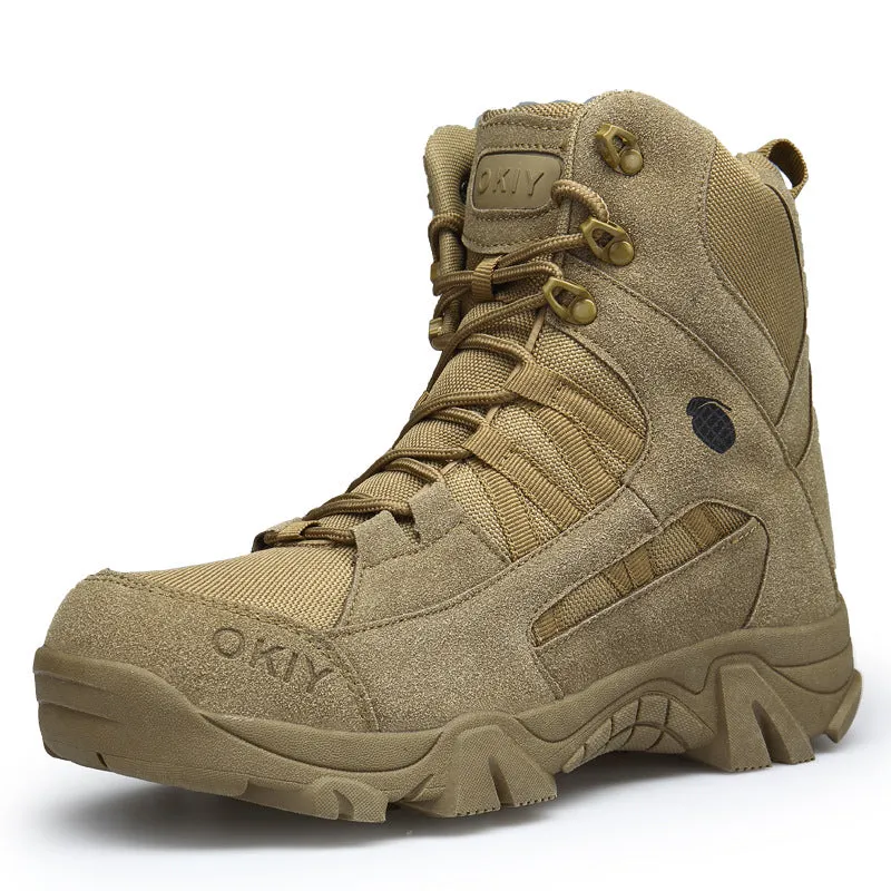 Men's High-top Tactical Outdoor Boots Lightweight Military Boots