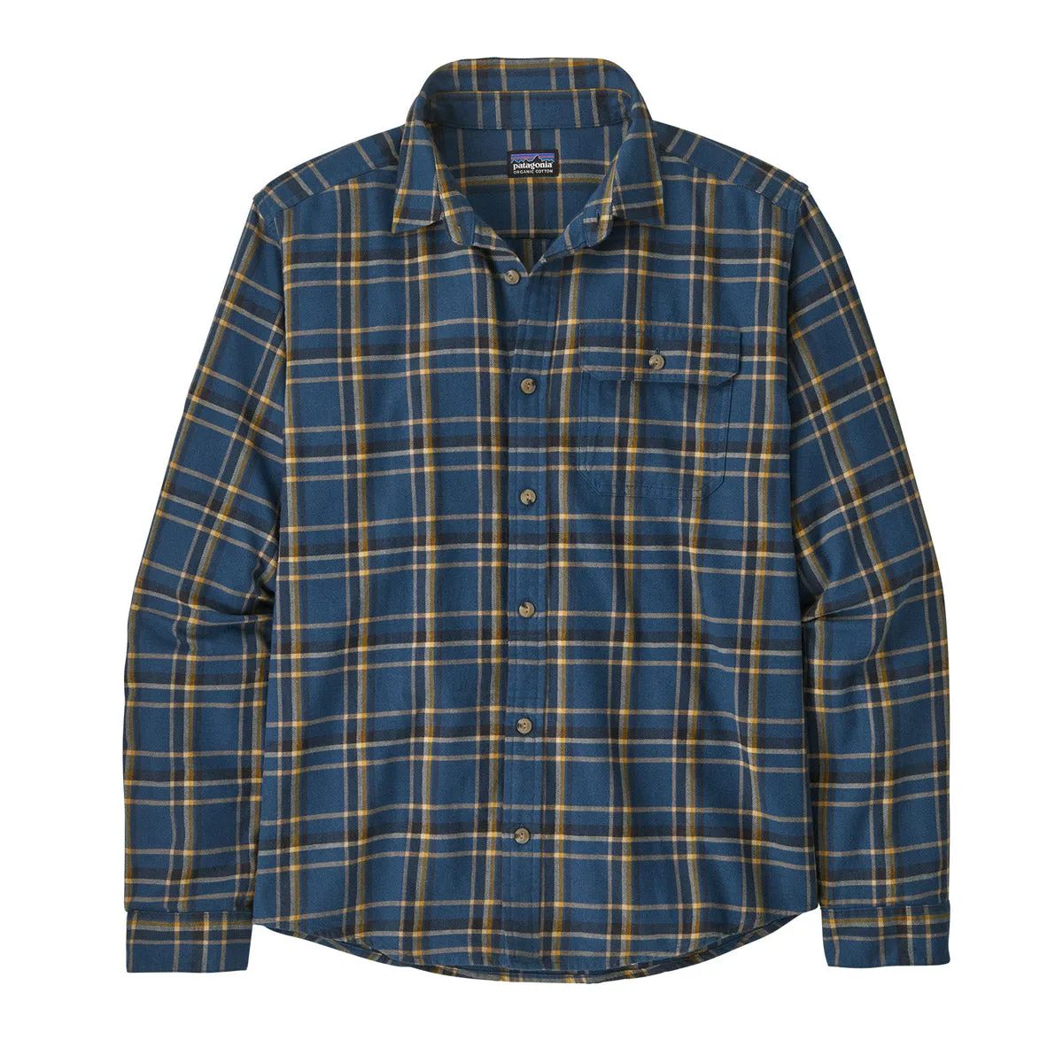 Men's Long-Sleeved Cotton in Conversion Lightweight Fjord Flannel Shirt