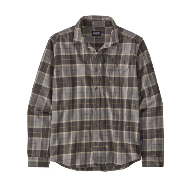 Men's Long-Sleeved Cotton in Conversion Lightweight Fjord Flannel Shirt