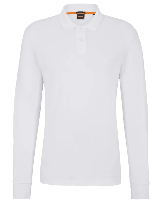 Mens Passerby Polo Shirt White