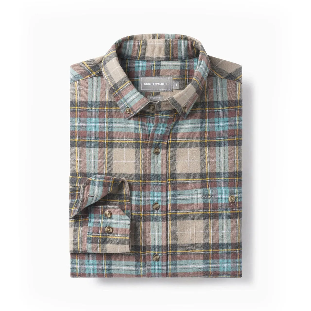 Men's Southern Shirt Denali Washed Flannel Shirt