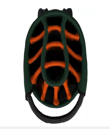 Miami Hurricanes Caddie Carry Hybrid Golf Bag