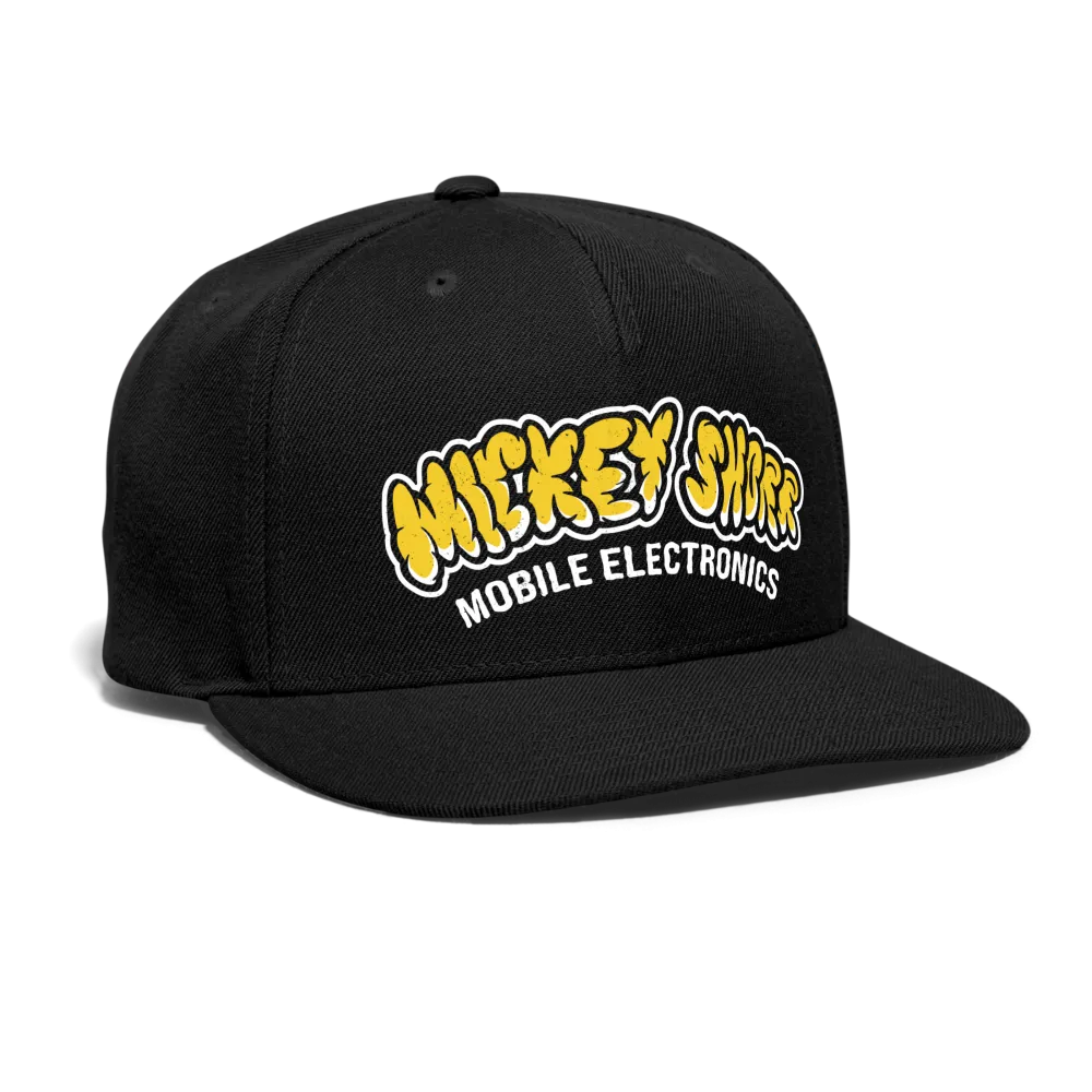 Mickey Shorr Bubble Logo Snapback Baseball Cap