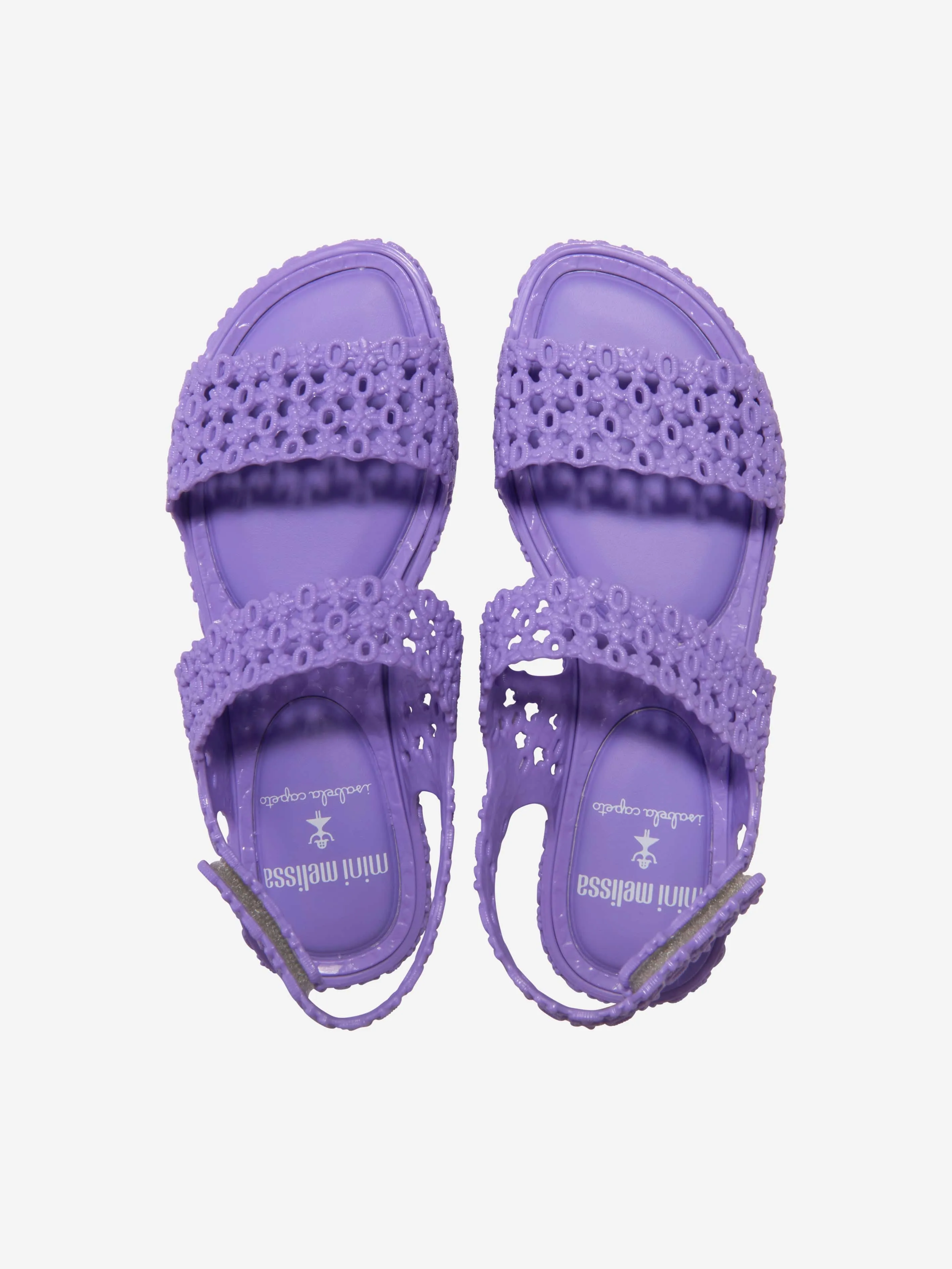 Mini Melissa Girls Isabela Capeto Panc Jelly Sandals