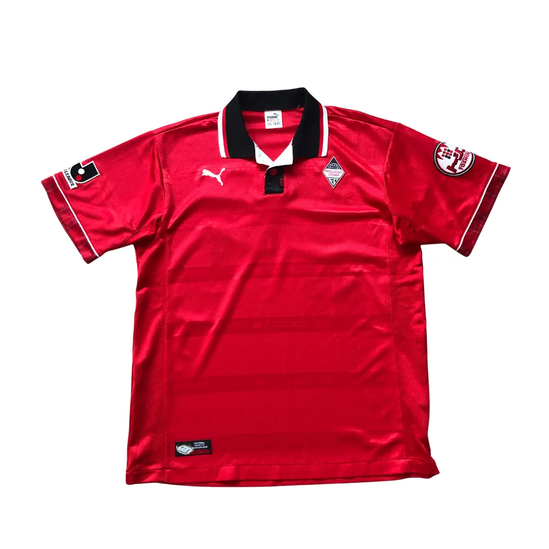 Mitsubishi Urawa Red Diamonds J-League Puma 1999/2000 Home Vintage Football Shirt