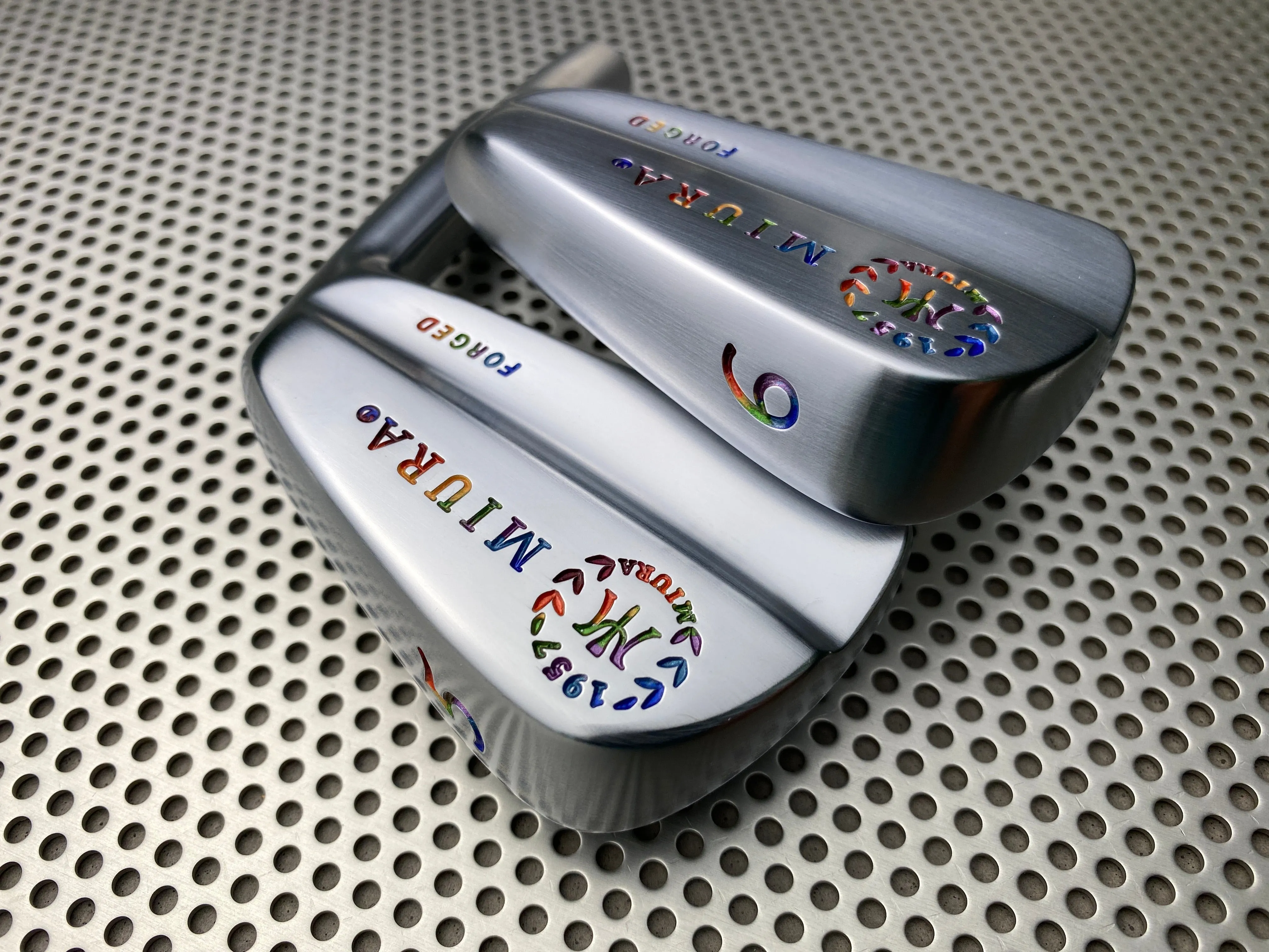 Miura Golf Irons Baby Blades #2 to #PW Chromatic Paint Fill