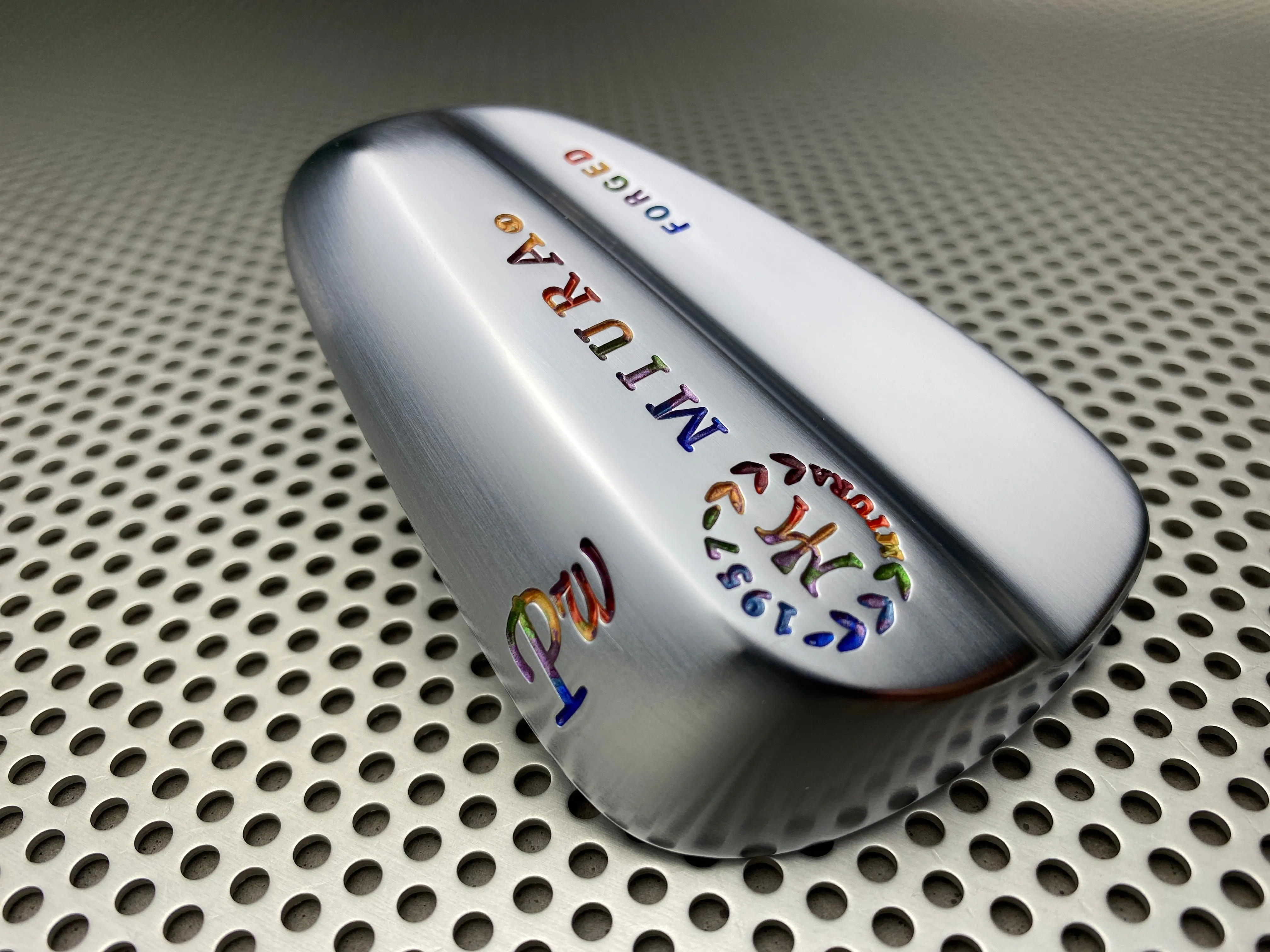 Miura Golf Irons Baby Blades Chromatic Paint Fill