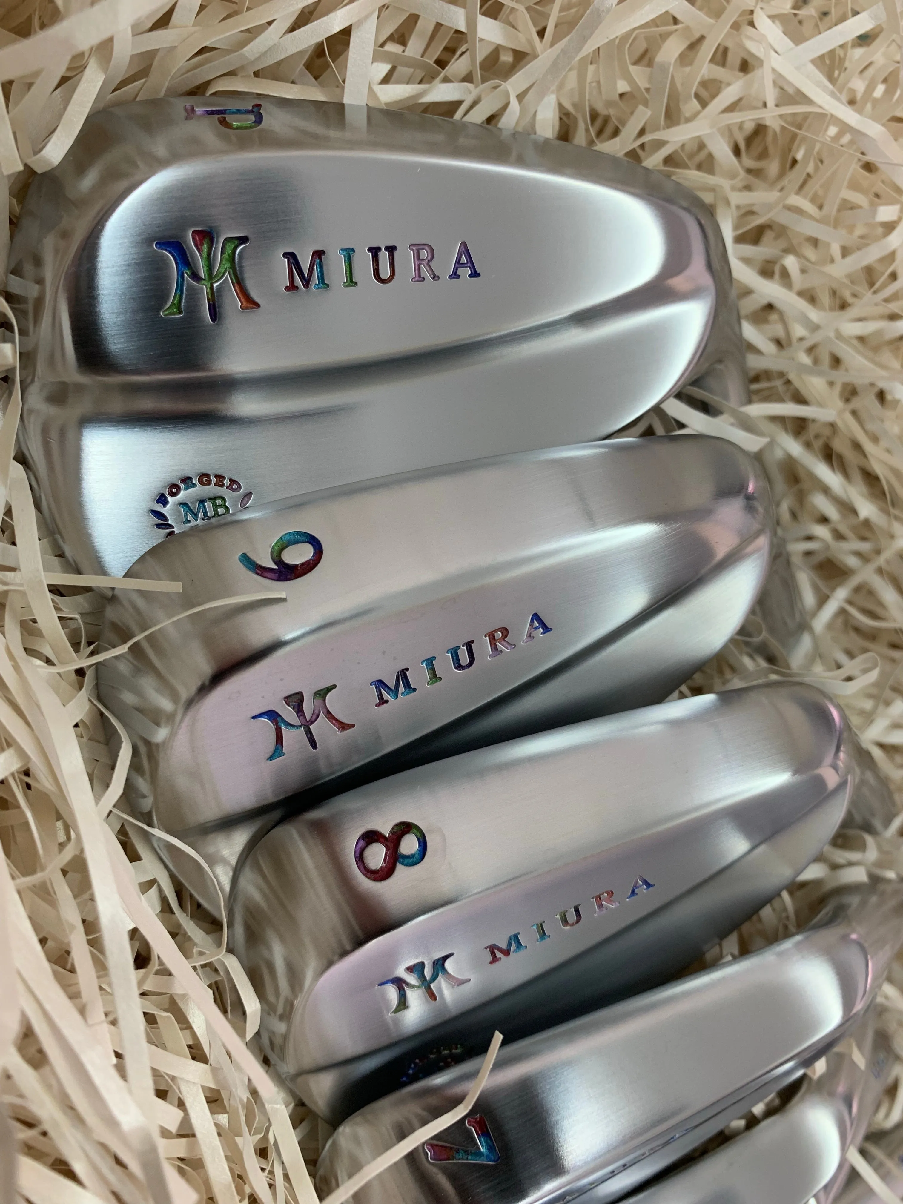 Miura Golf Irons MB-001 Chromatic Paint Fill