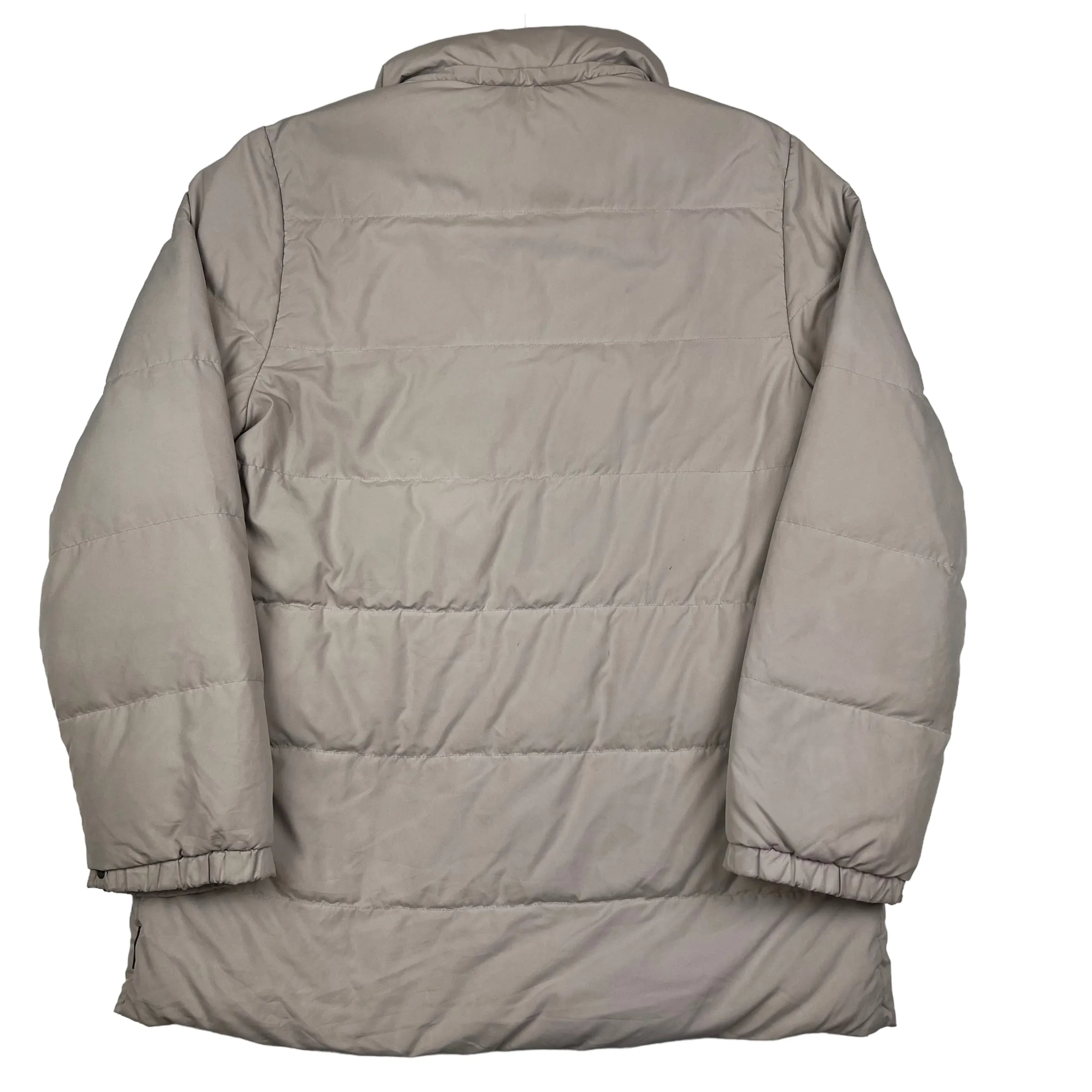 Moncler Cream Puffer Long Jacket