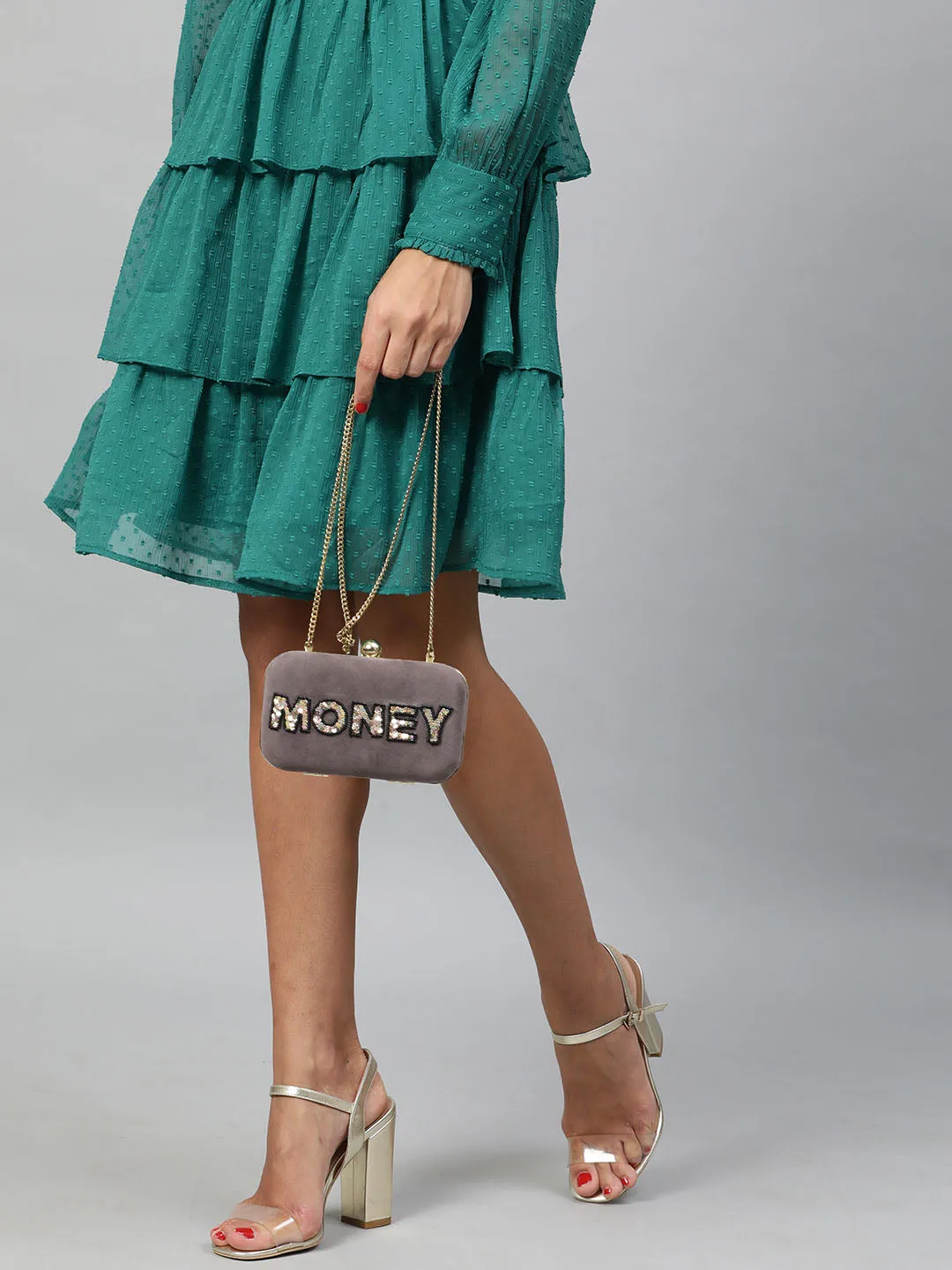 MONEY Box Clutch