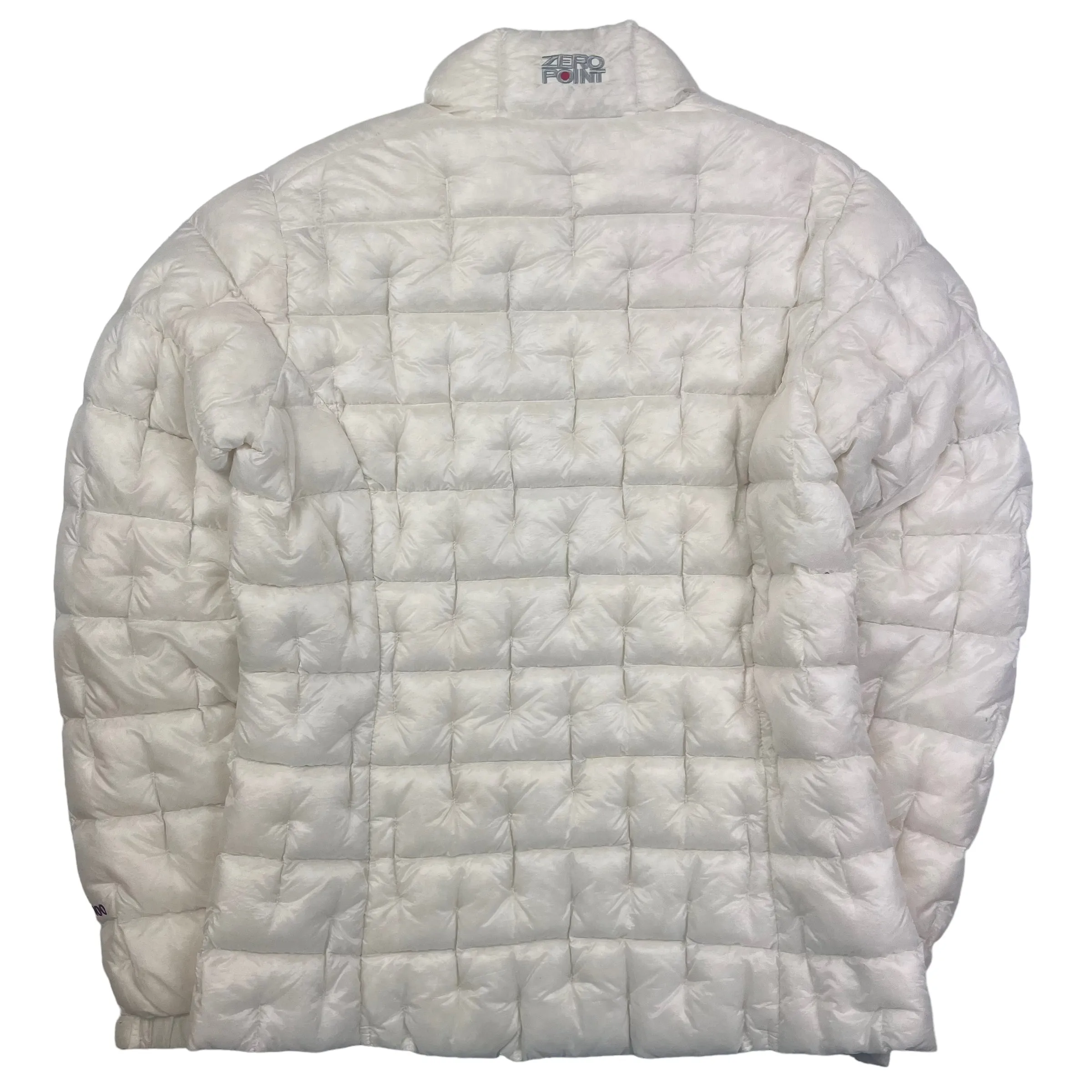 Montbell White Quilted Puffer Jacket