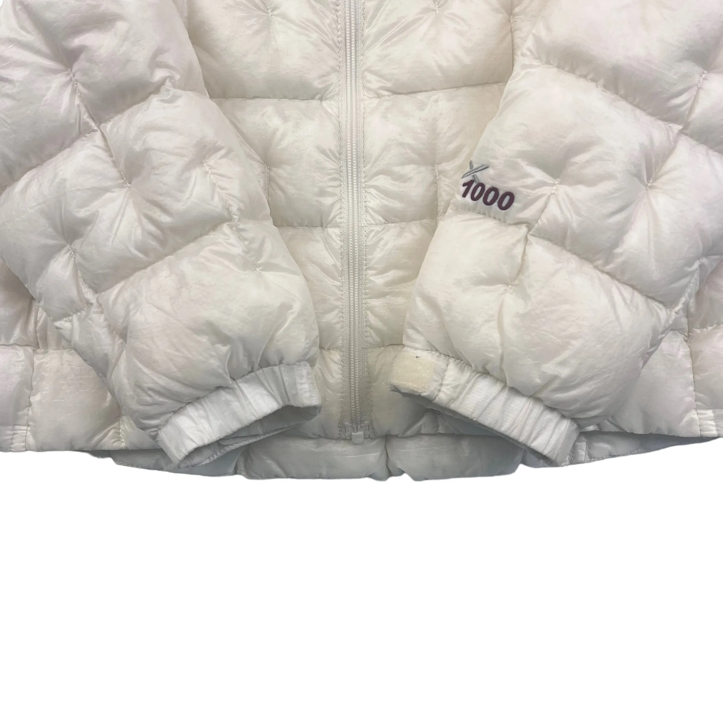 Montbell White Quilted Puffer Jacket