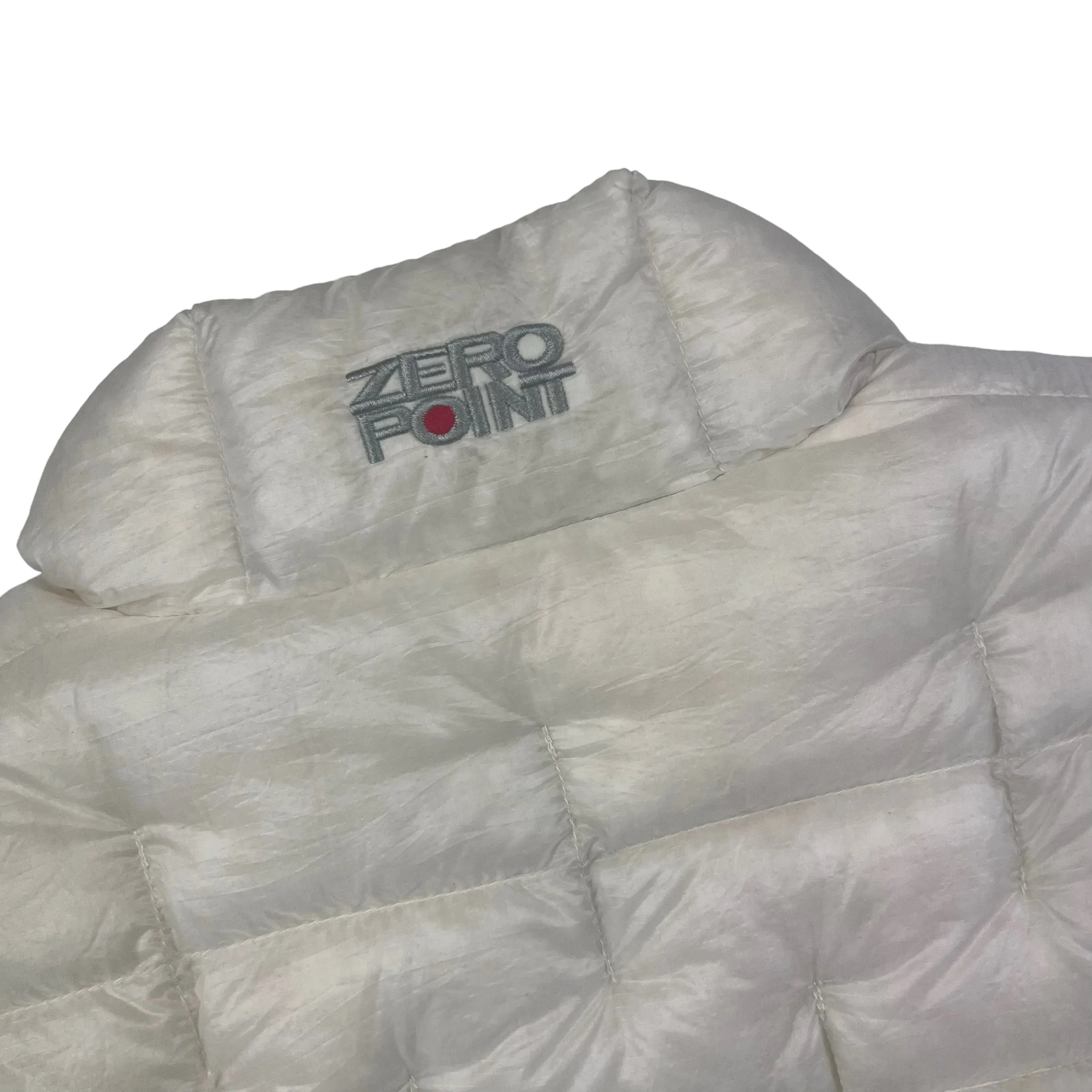 Montbell White Quilted Puffer Jacket