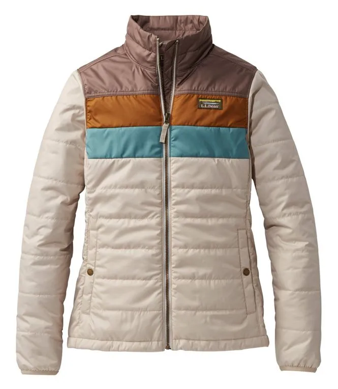 Mountain Classic Hooded Puffer Color Block Women's Regular