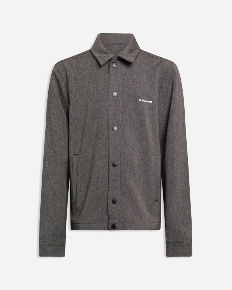 Nicholas Mouline Jacket - Grey Mouline