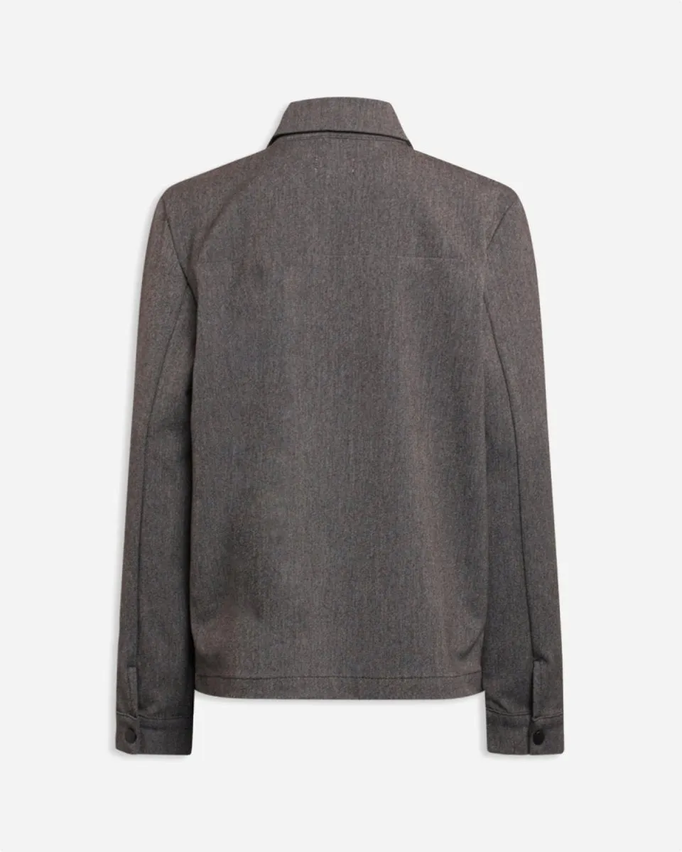 Nicholas Mouline Jacket - Grey Mouline