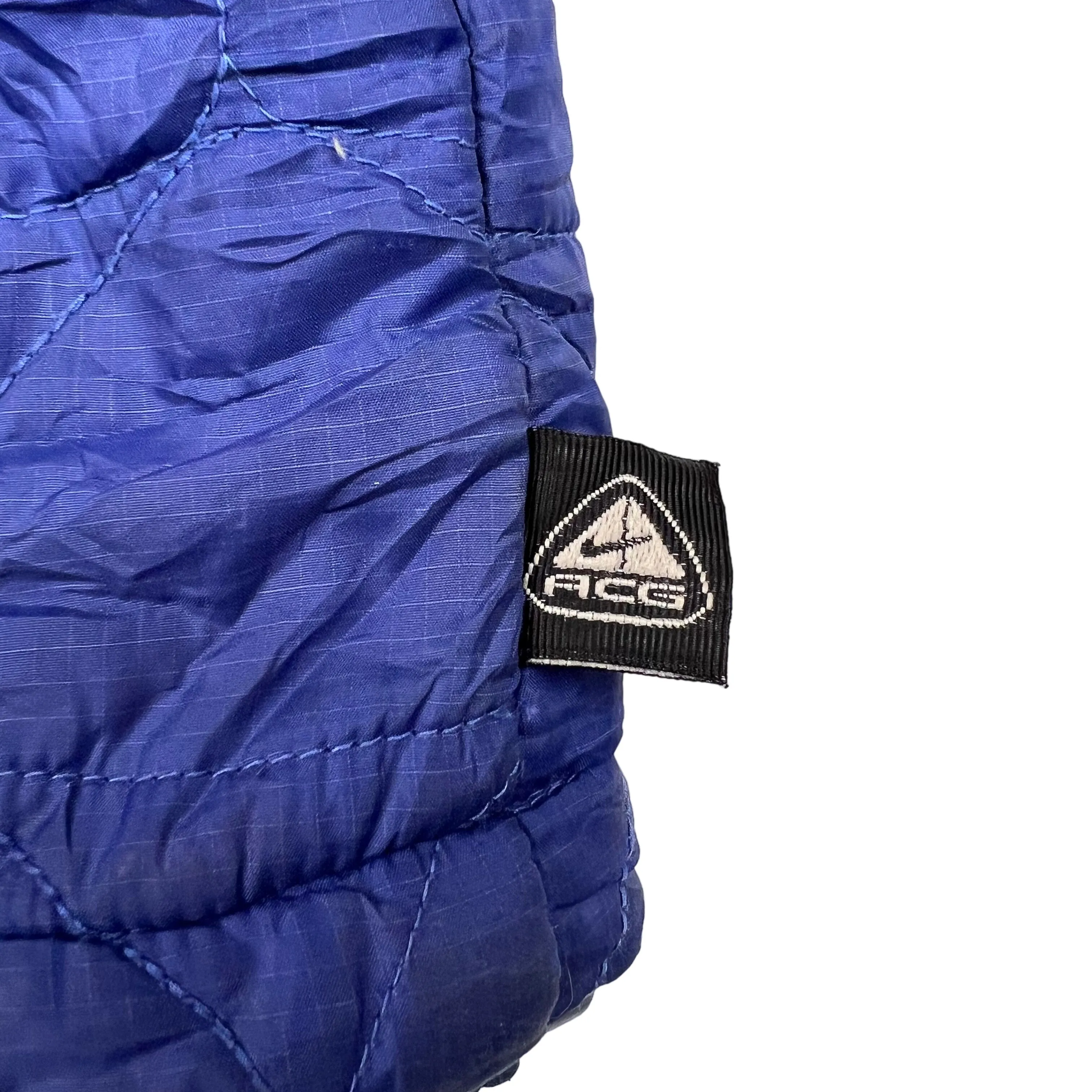 Nike ACG Blue Quilted Puffer Gilet