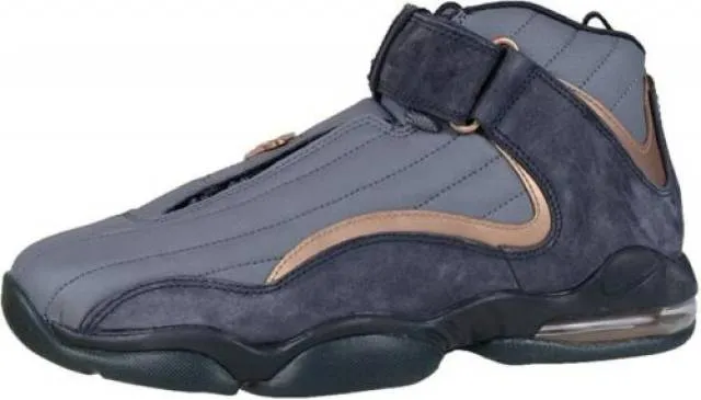 Nike Air Penny IV 4 Basketball Retro Wolf Grey Copper Co...