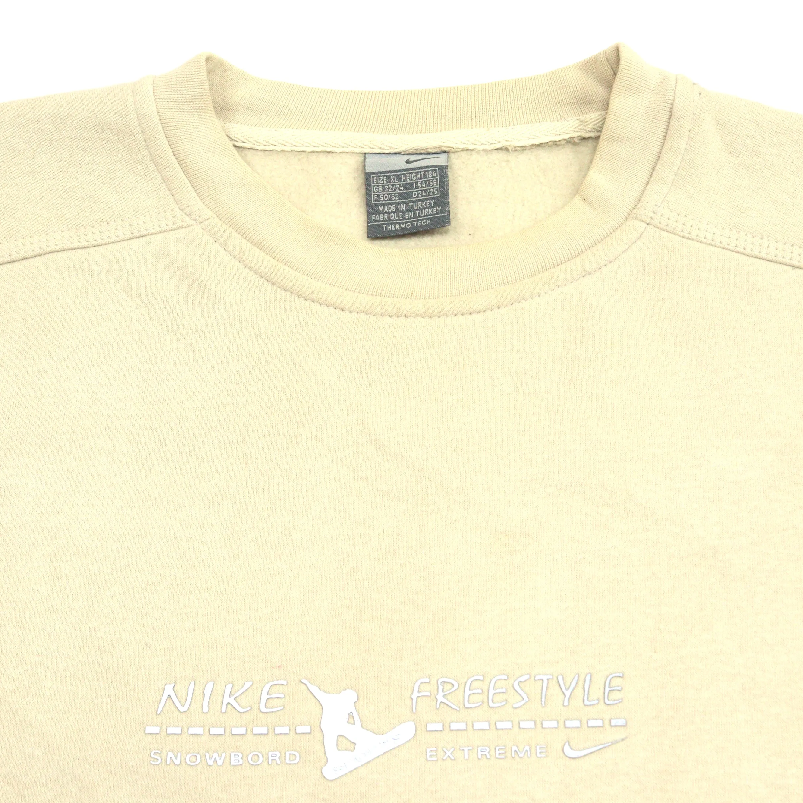 Nike Freestyle Snowboard Extreme Cream Sweatshirt