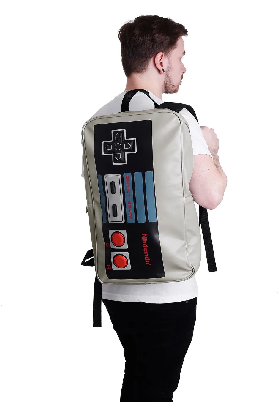 Nintendo - Big NES Controller White - Backpack