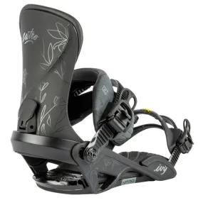 Nitro Ivy Women's Snowboard Bindings - Ultra Black - 2024