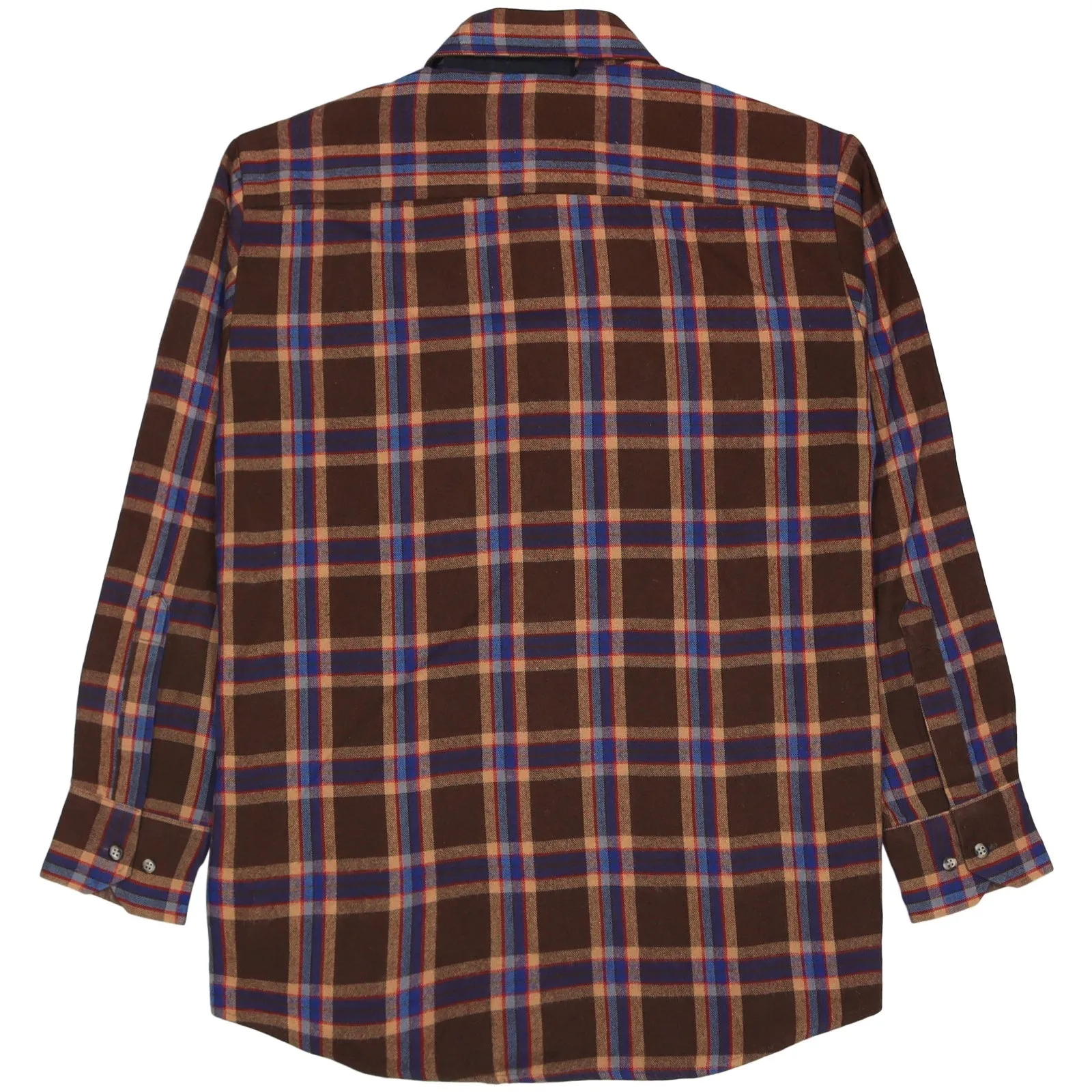 Northwest Territory Checkered Flannel Shirt Brown Navy