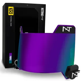 NXTRND VZR3 Football Visor Purple