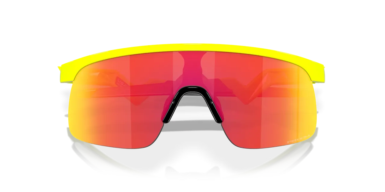 Oakley Tennis Ball Yellow with Prizm Ruby S23