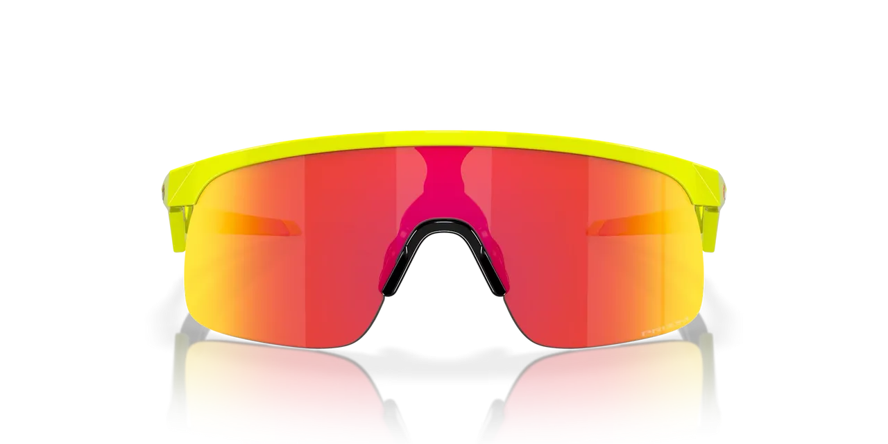 Oakley Tennis Ball Yellow with Prizm Ruby S23