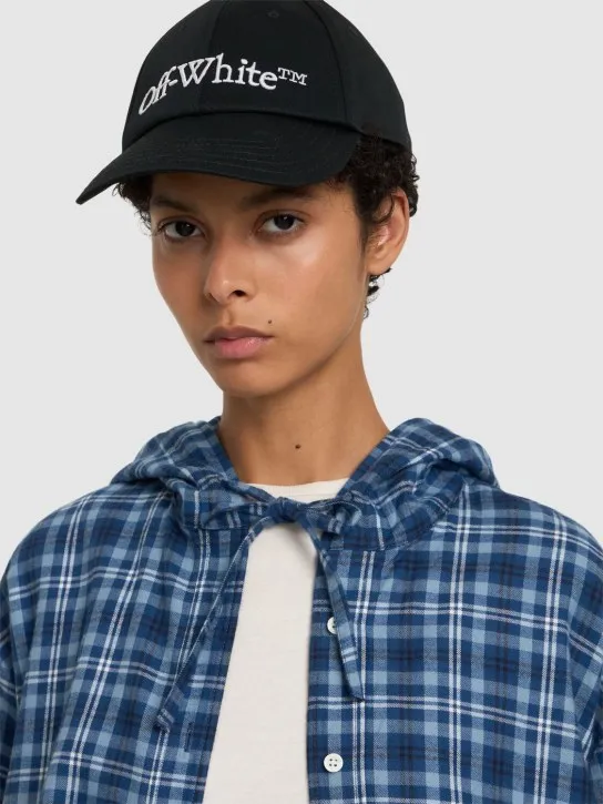 Off-White   BKSH cotton baseball cap 