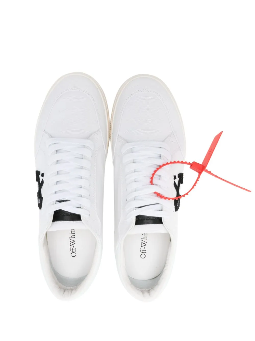 Off White New Vulcanized Low Sneakers