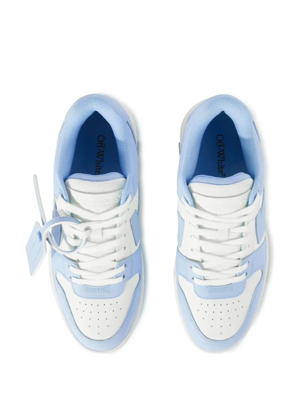 Off White Out Of Office White/Light Blue Sneakers