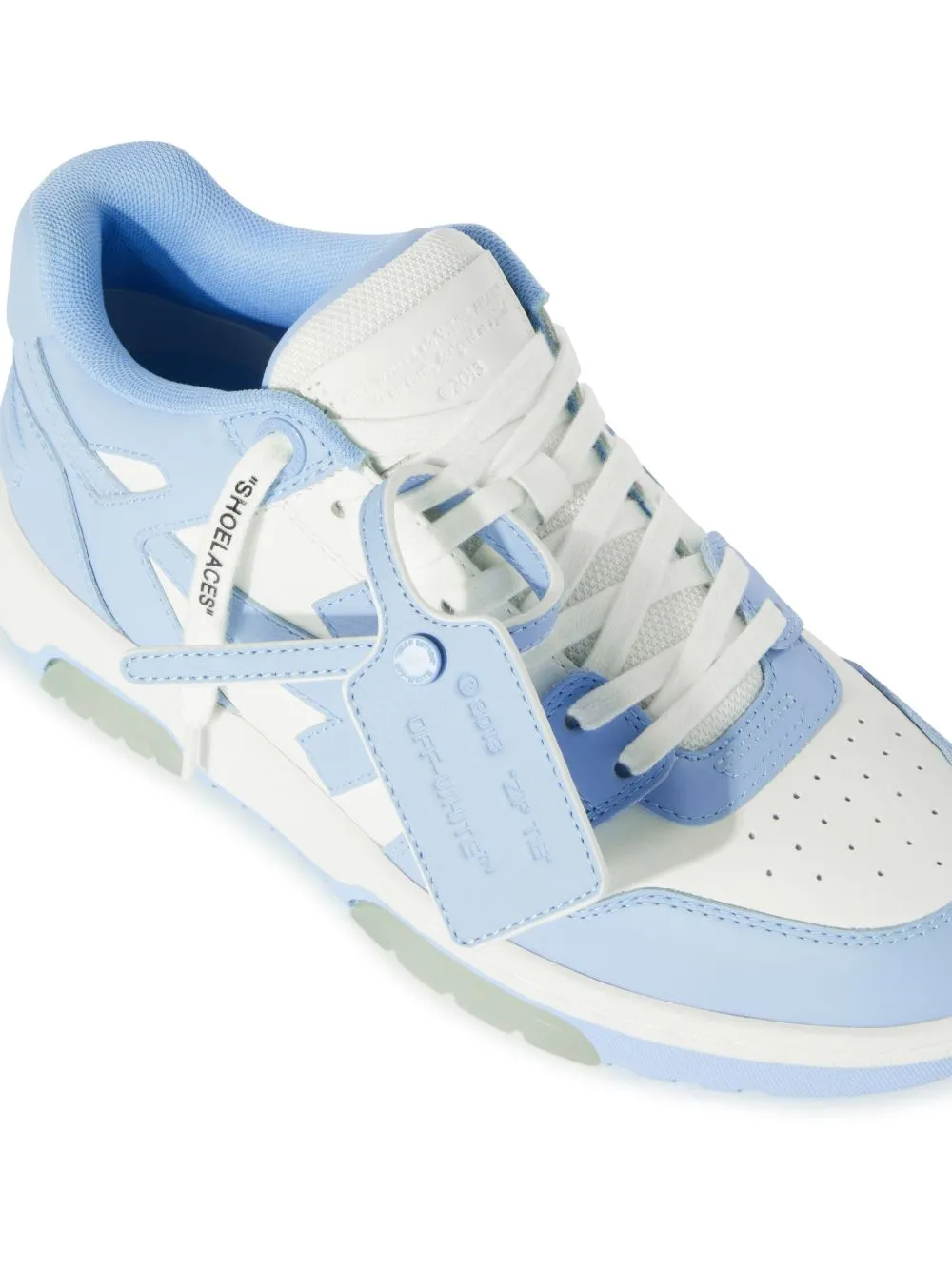 Off White Out Of Office White/Light Blue Sneakers