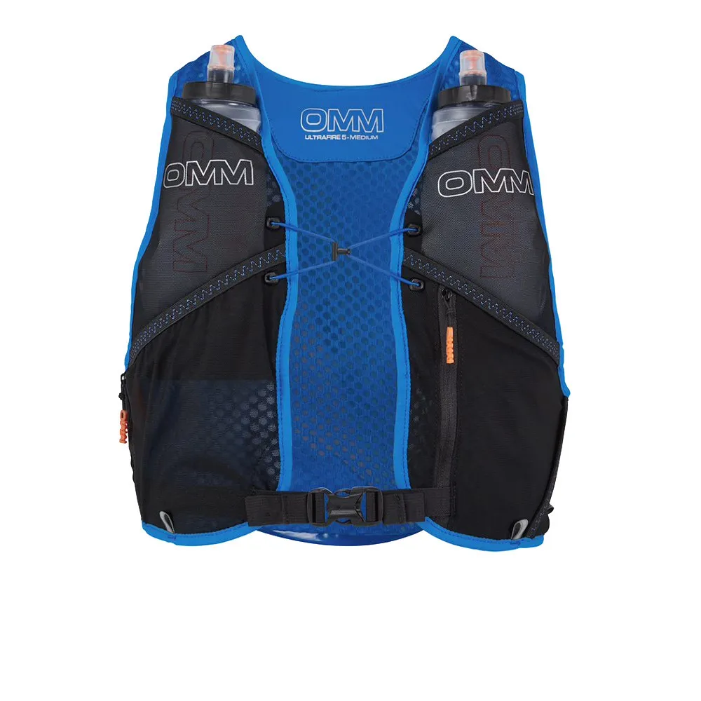 OMM UltraFire 5 Running Vest (Small) With 2 x 350ml Bottles - AW24