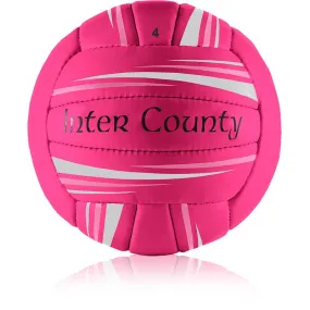 O'Neills Inter County Football Pink / White