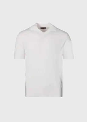 Organic Cotton Open Collar Polo