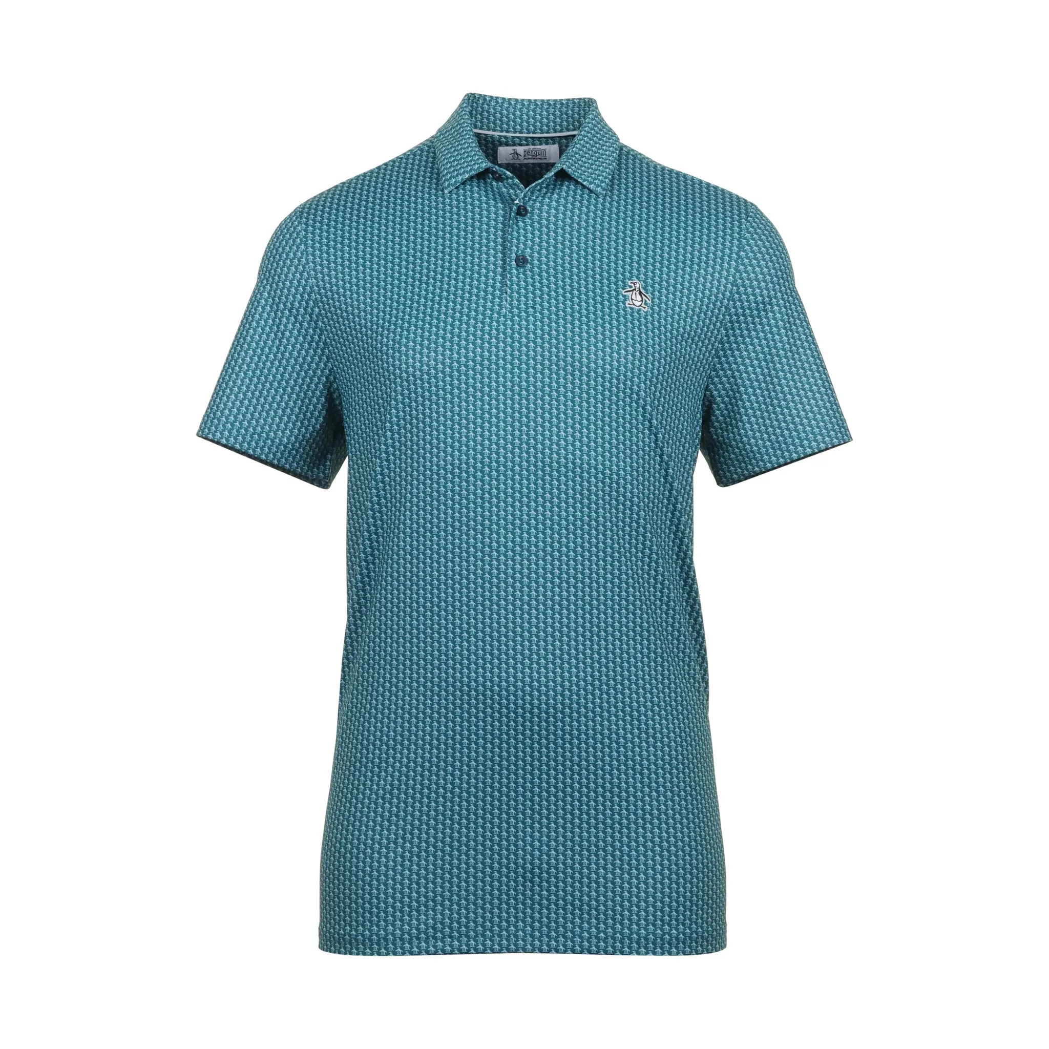 Original Penguin Golf Allover Pete Printed Polo Shirt