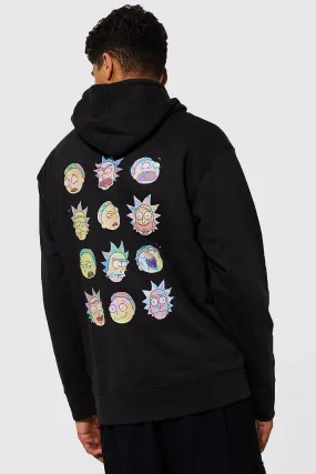 Oversized Rick & Morty License Hoodie