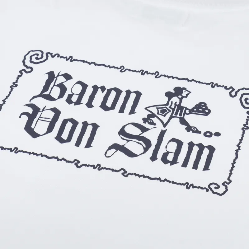 Palmes Tennis Society Baron Pocket T Shirt White