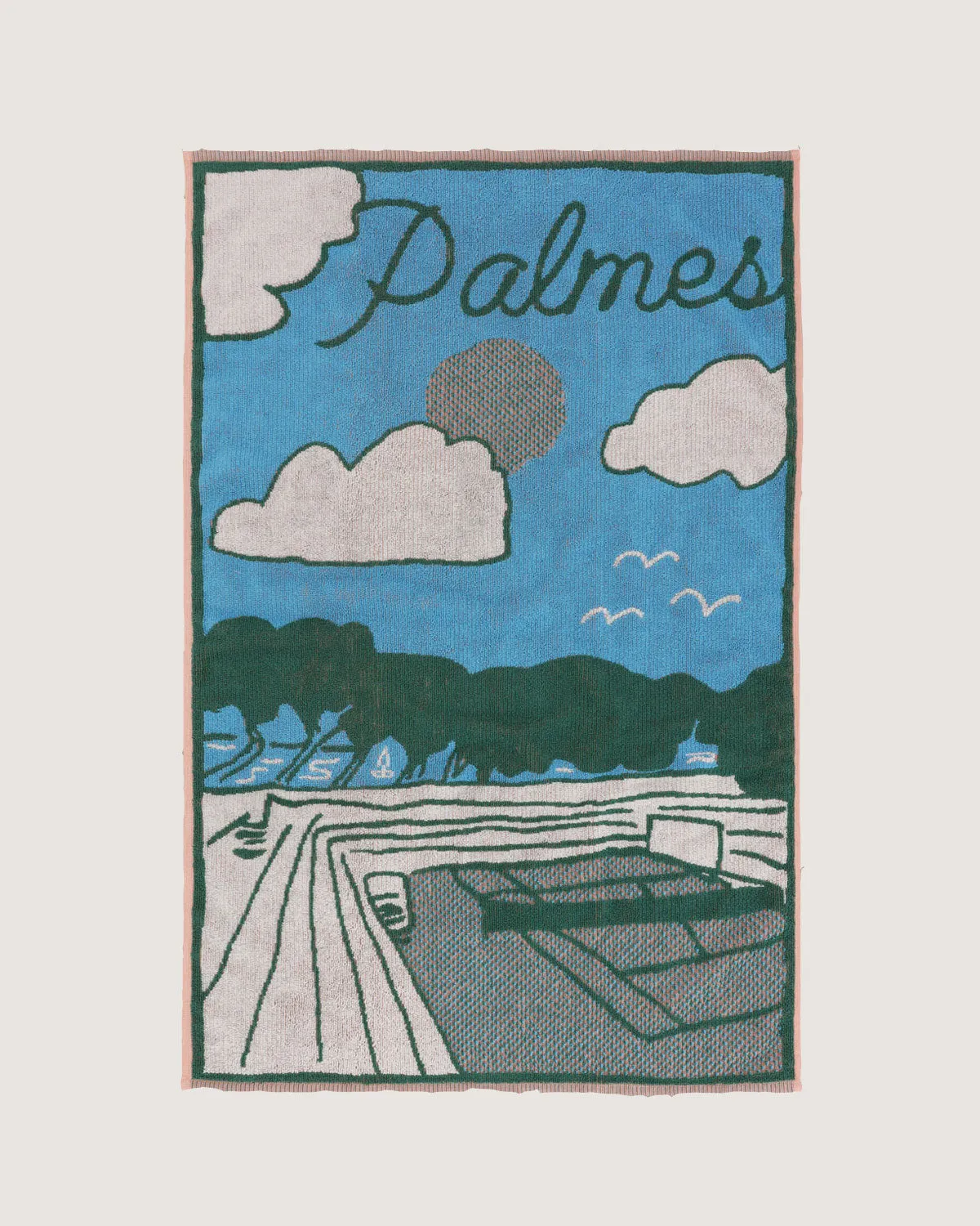 Palmes   Vilas Tennis Towel